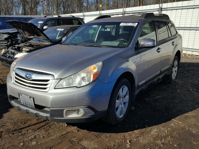 4S4BRCCC0A3371340 - 2010 SUBARU OUTBACK 2. SILVER photo 2