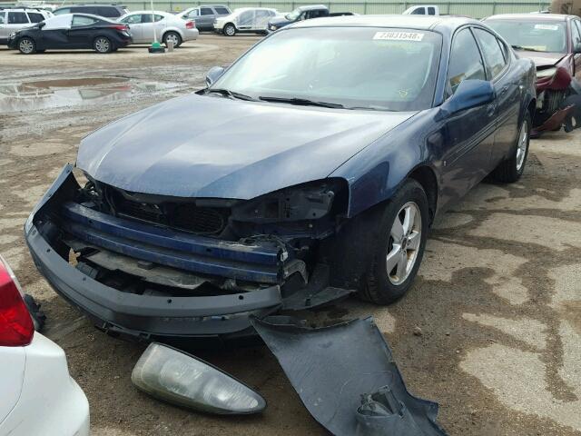 2G2WP552061118564 - 2006 PONTIAC GRAND PRIX BLUE photo 2