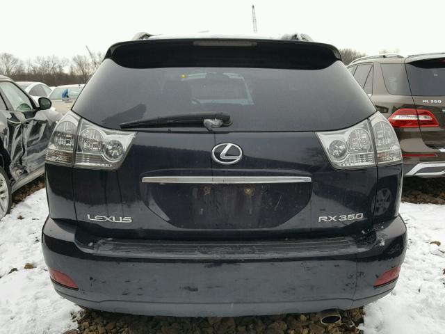 2T2HK31U18C066473 - 2008 LEXUS RX 350 BLACK photo 10