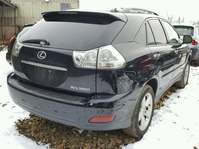 2T2HK31U18C066473 - 2008 LEXUS RX 350 BLACK photo 4