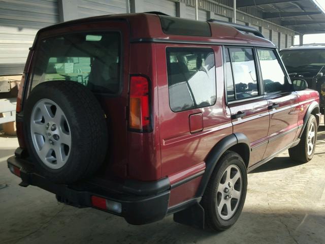 SALTP19444A836665 - 2004 LAND ROVER DISCOVERY RED photo 4