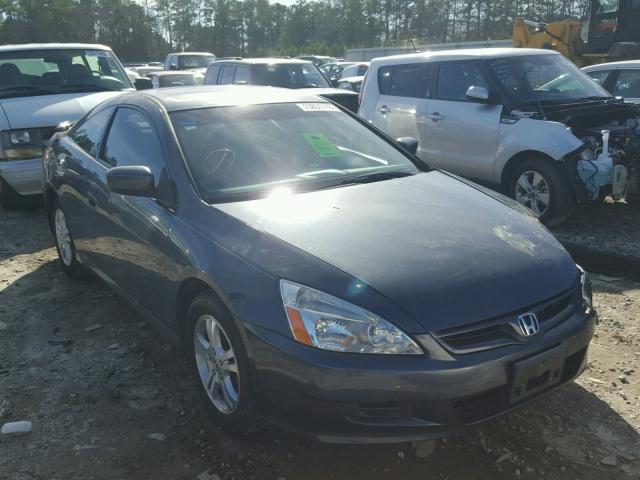 1HGCM727X7A017916 - 2007 HONDA ACCORD EX GRAY photo 1