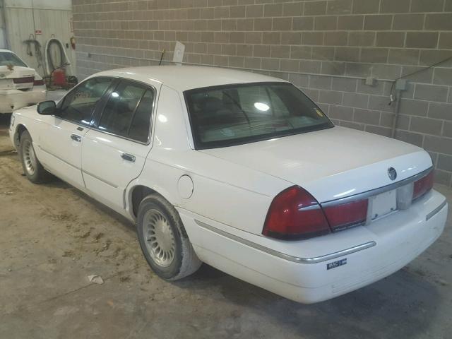 2MEFM75W7YX725031 - 2000 MERCURY GRAND MARQ WHITE photo 3