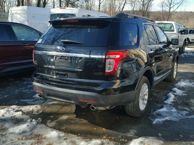 1FMHK7D81CGA82544 - 2012 FORD EXPLORER X BLACK photo 4