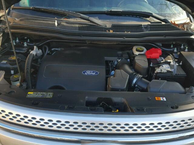 1FMHK7D81CGA82544 - 2012 FORD EXPLORER X BLACK photo 7