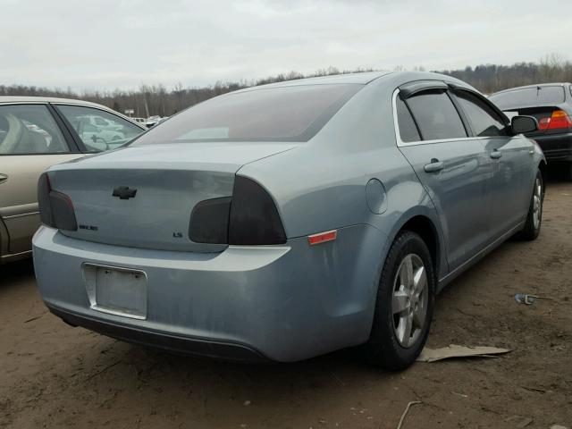 1G1ZG57BX8F155096 - 2008 CHEVROLET MALIBU LS GRAY photo 4