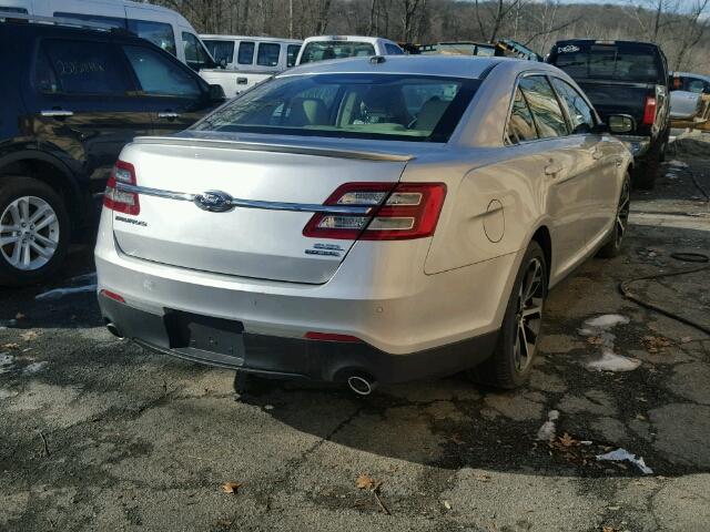 1FAHP2E87GG147190 - 2016 FORD TAURUS SEL GRAY photo 4