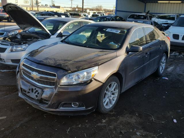 1G11F5SR6DF147253 - 2013 CHEVROLET MALIBU 2LT CHARCOAL photo 2