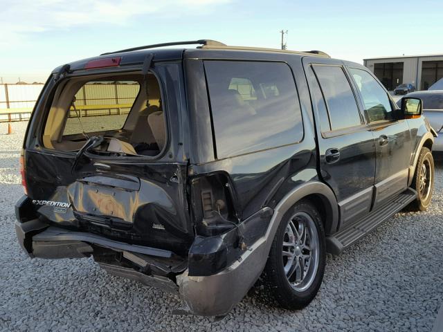 1FMFU17L43LB73362 - 2003 FORD EXPEDITION BLACK photo 4