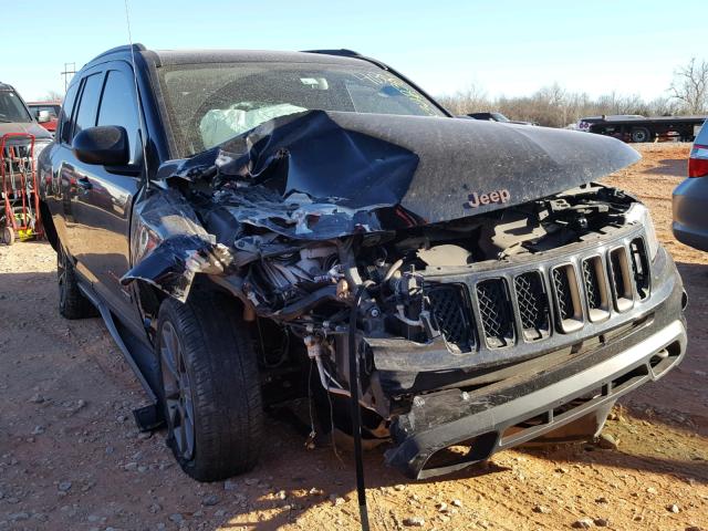 1C4NJDBB2GD734036 - 2016 JEEP COMPASS SP BLACK photo 1