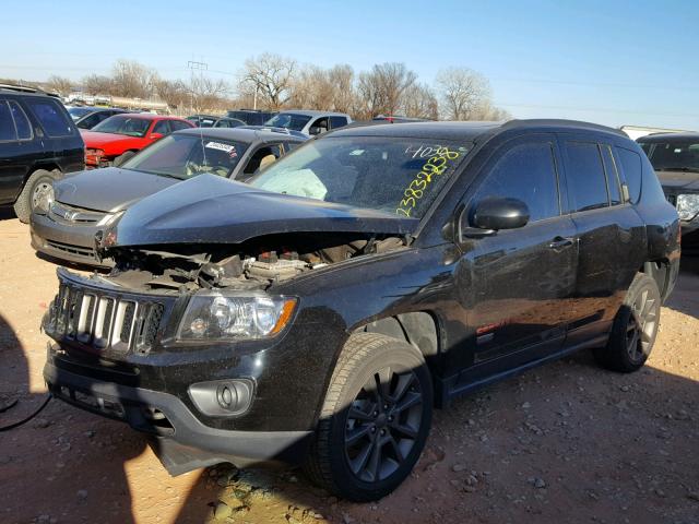 1C4NJDBB2GD734036 - 2016 JEEP COMPASS SP BLACK photo 2