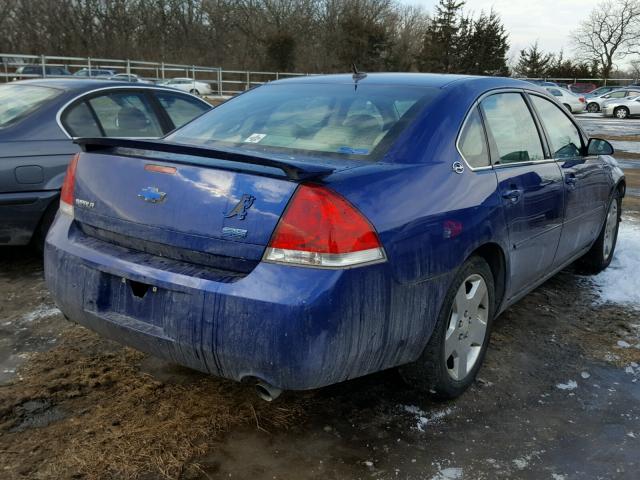 2G1WD58C979105400 - 2007 CHEVROLET IMPALA SUP 蓝色 照片 4