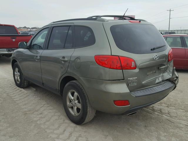 5NMSG13D17H076183 - 2007 HYUNDAI SANTA FE G GREEN photo 4