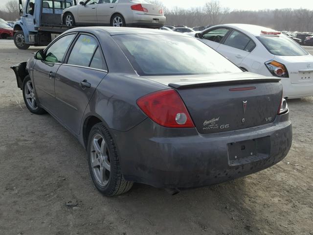 1G2ZG58N174157382 - 2007 PONTIAC G6 BASE GRAY photo 3