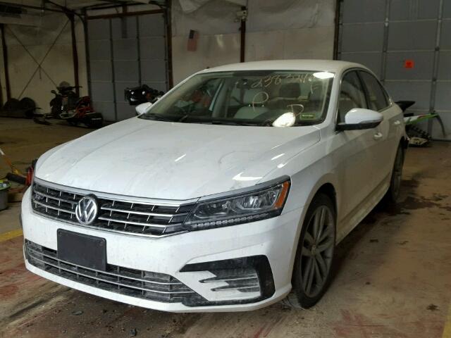 1VWAT7A30GC032191 - 2016 VOLKSWAGEN PASSAT WHITE photo 2