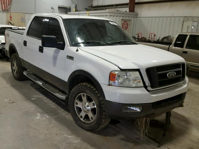 1FTPW14544KC78192 - 2004 FORD F150 SUPER WHITE photo 1