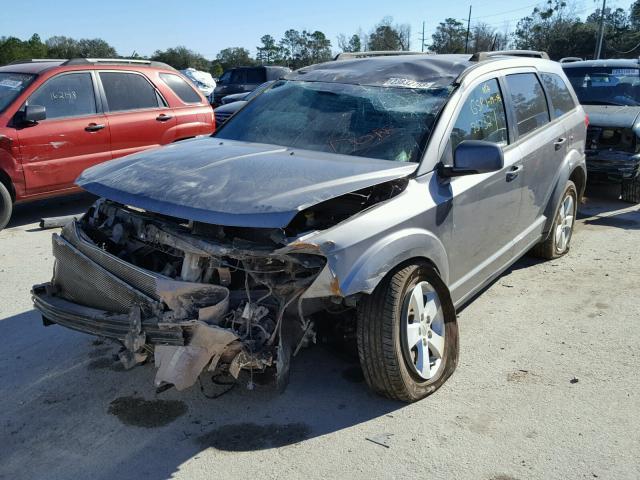 3C4PDCBB1CT392836 - 2012 DODGE JOURNEY SX GRAY photo 2