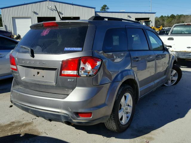 3C4PDCBB1CT392836 - 2012 DODGE JOURNEY SX GRAY photo 4