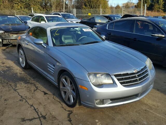 1C3AN69L25X025779 - 2005 CHRYSLER CROSSFIRE SILVER photo 1