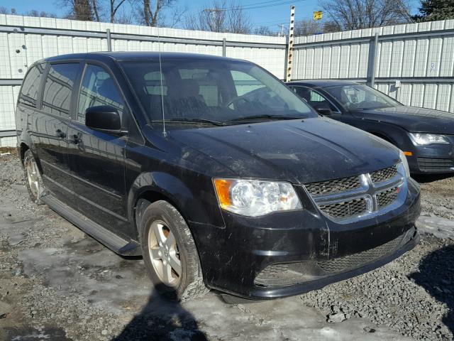 2D4RN3DG2BR603268 - 2011 DODGE GRAND CARA BLACK photo 1