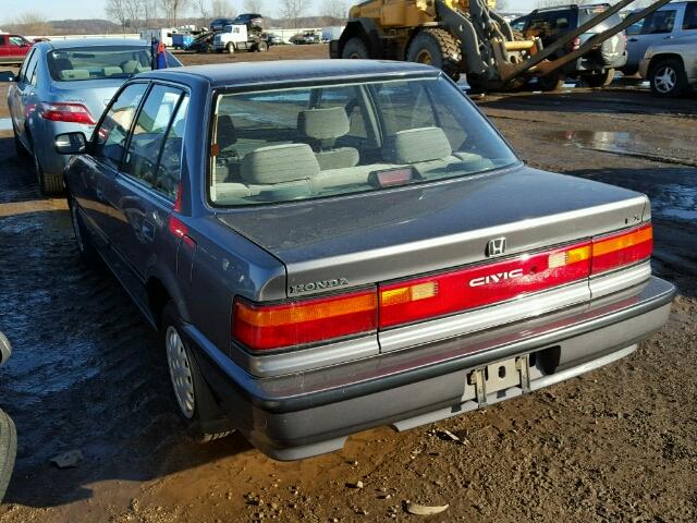 1HGED3650LA019694 - 1990 HONDA CIVIC LX BROWN photo 3