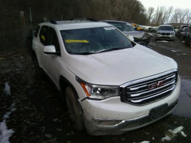 1GKKNMLA4JZ115658 - 2018 GMC ACADIA SLT WHITE photo 1