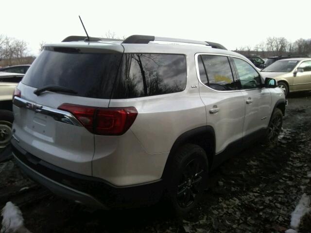 1GKKNMLA4JZ115658 - 2018 GMC ACADIA SLT WHITE photo 4