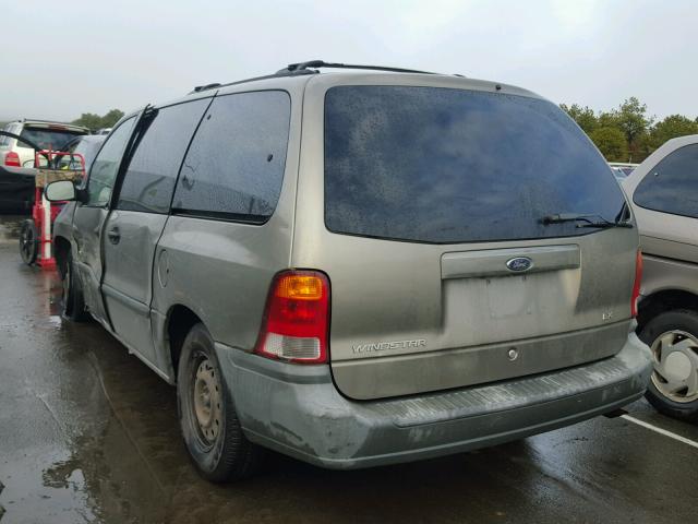 2FMZA5145YBC52190 - 2000 FORD WINDSTAR L BROWN photo 3