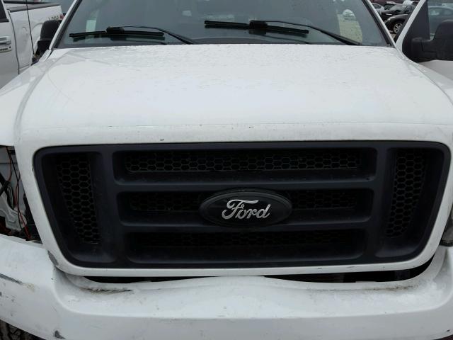 1FTPW14515FA36356 - 2005 FORD F150 SUPER WHITE photo 7