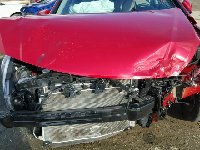 5NPE24AF8HH533917 - 2017 HYUNDAI SONATA SE RED photo 7