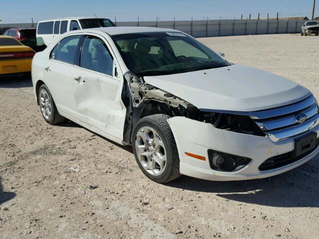 3FAHP0HAXAR250039 - 2010 FORD FUSION SE WHITE photo 1