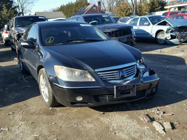 JH4KB16516C004124 - 2006 ACURA RL BLACK photo 1