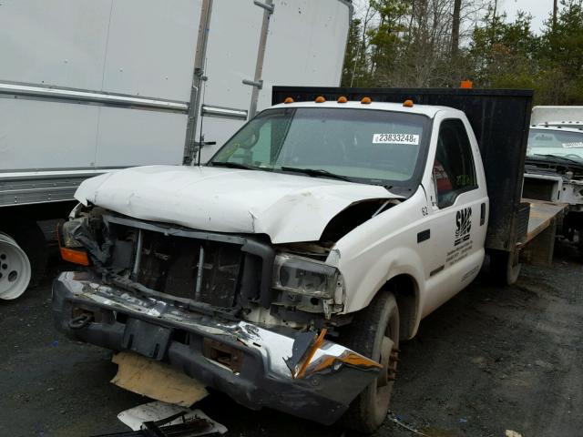 1FDWF36F9YED74915 - 2000 FORD F350 SUPER WHITE photo 2