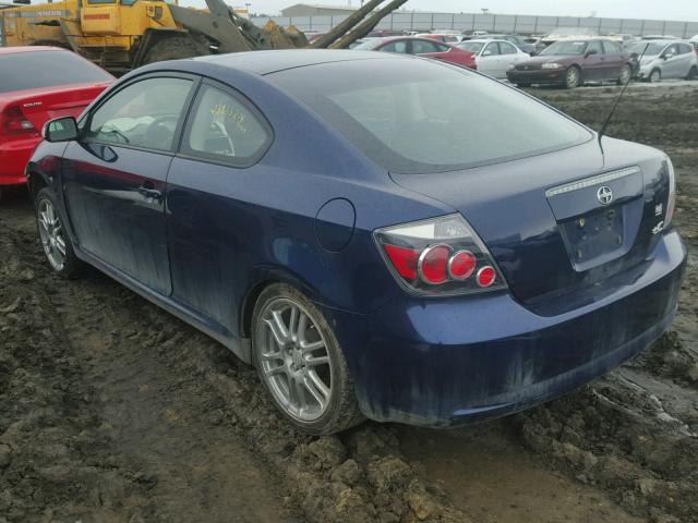 JTKDE3B70A0321920 - 2010 TOYOTA SCION TC 蓝色 照片 3