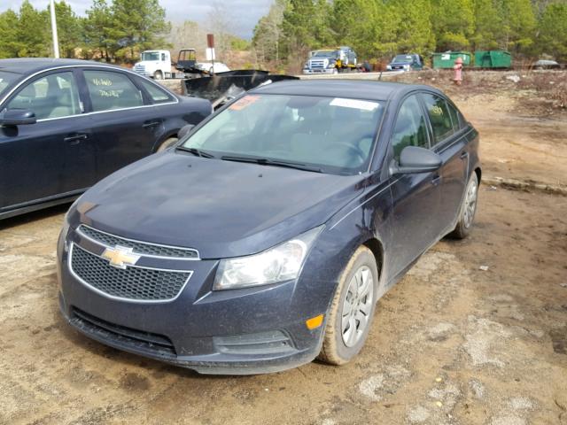 1G1PA5SH5E7468566 - 2014 CHEVROLET CRUZE LS BLUE photo 2