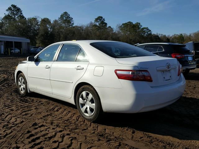 4T1BE46K79U867441 - 2009 TOYOTA CAMRY BASE WHITE photo 3