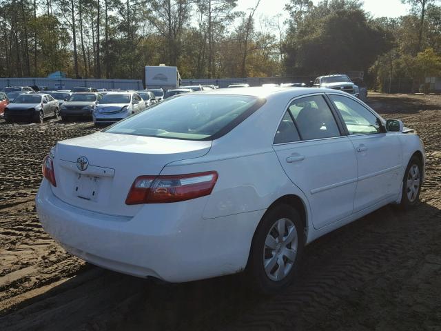 4T1BE46K79U867441 - 2009 TOYOTA CAMRY BASE WHITE photo 4