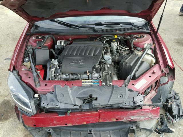 2G1WL16C979403752 - 2007 CHEVROLET MONTE CARL 红色 照片 7