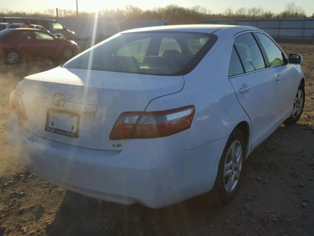 4T1BE46K87U716797 - 2007 TOYOTA CAMRY NEW WHITE photo 4