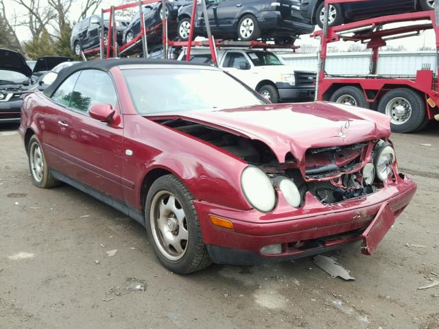 WDBLK65G9XT003115 - 1999 MERCEDES-BENZ CLK 320 RED photo 1