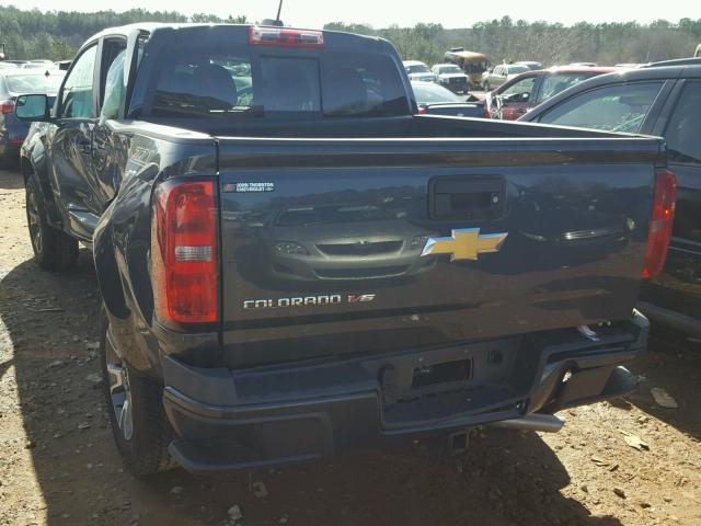 1GCGSDEN8J1105899 - 2018 CHEVROLET COLORADO Z GRAY photo 3