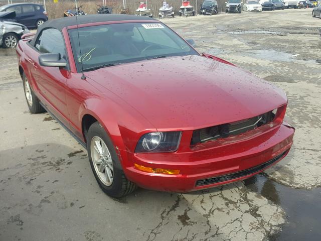 1ZVFT84N565189078 - 2006 FORD MUSTANG RED photo 1