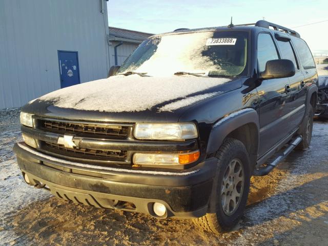 3GNFK16Z93G170638 - 2003 CHEVROLET SUBURBAN K BLACK photo 2