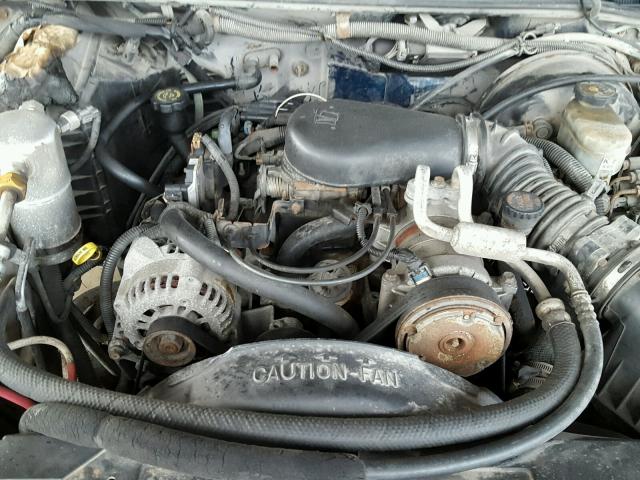 1GNCS13W1W2269142 - 1998 CHEVROLET BLAZER BLUE photo 7