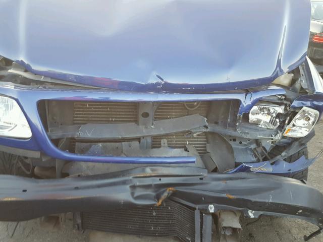 2FTRF07303CA54613 - 2003 FORD F150 SVT L BLUE photo 9