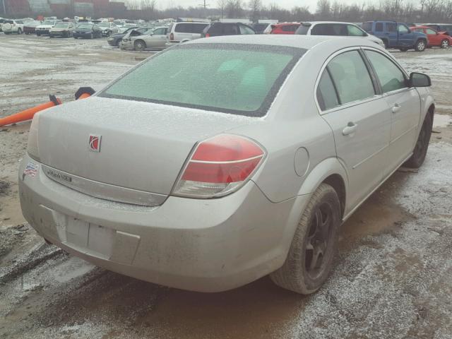 1G8ZS57N57F160151 - 2007 SATURN AURA XE SILVER photo 4