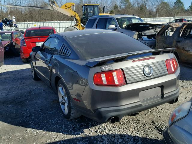 1ZVBP8CF4B5127324 - 2011 FORD MUSTANG GT CHARCOAL photo 3