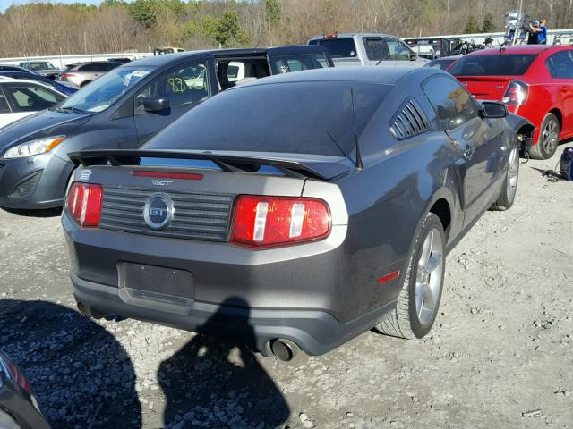 1ZVBP8CF4B5127324 - 2011 FORD MUSTANG GT CHARCOAL photo 4