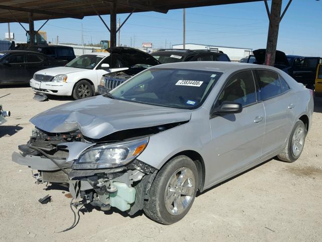 1G11B5SA2DF231379 - 2013 CHEVROLET MALIBU LS SILVER photo 2