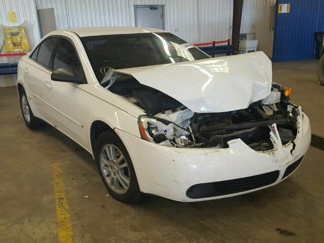 1G2ZG558564232646 - 2006 PONTIAC G6 SE1 WHITE photo 1